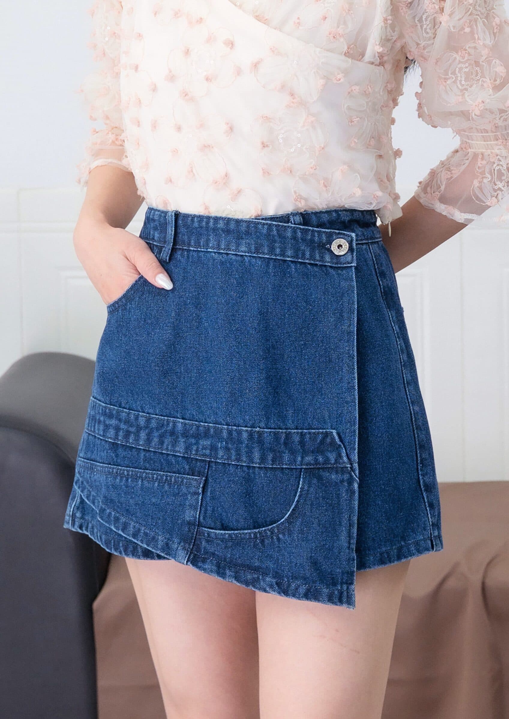 Scarlett Denim Skorts ZJP5004