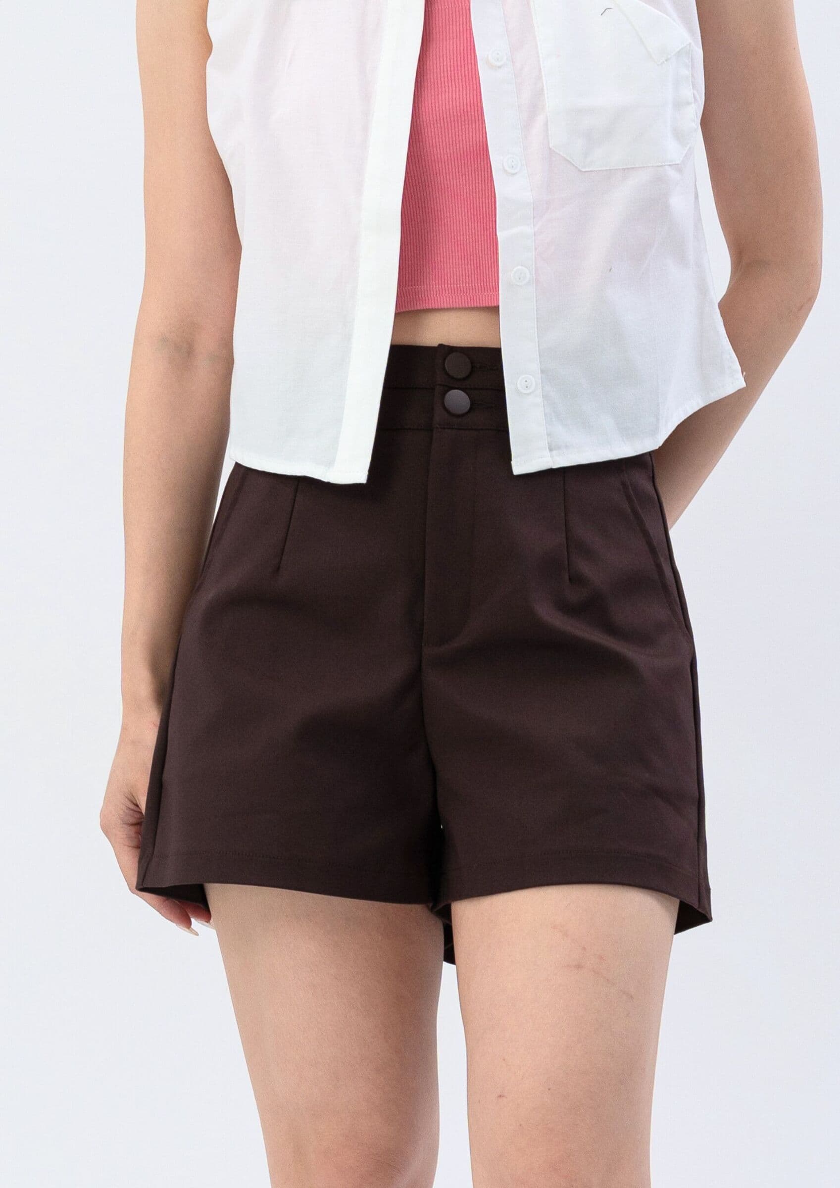 Cotton Blend Shorts ZSP5023