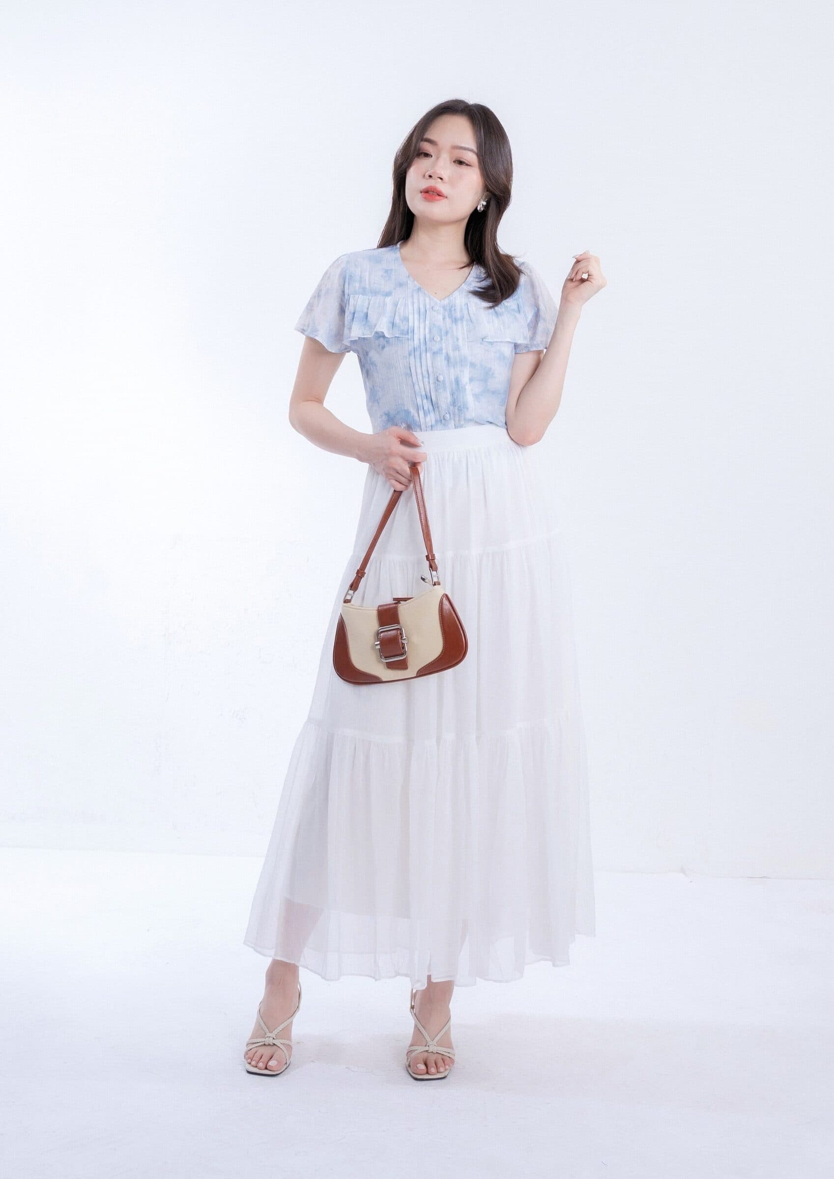 Zinnia Ethereal Organza Skirt ZSK5023