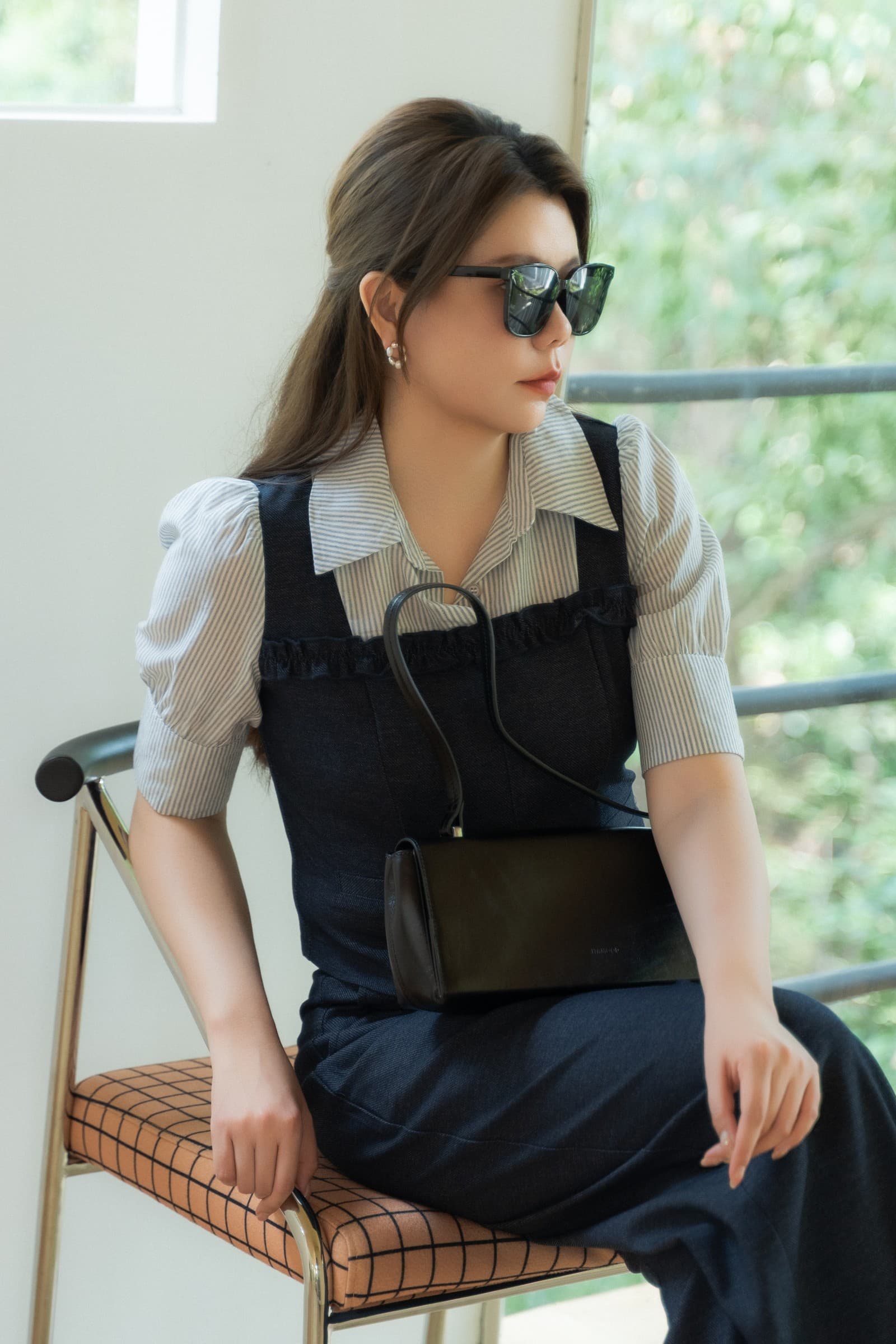 2-in-1 Cami Shirt Top
