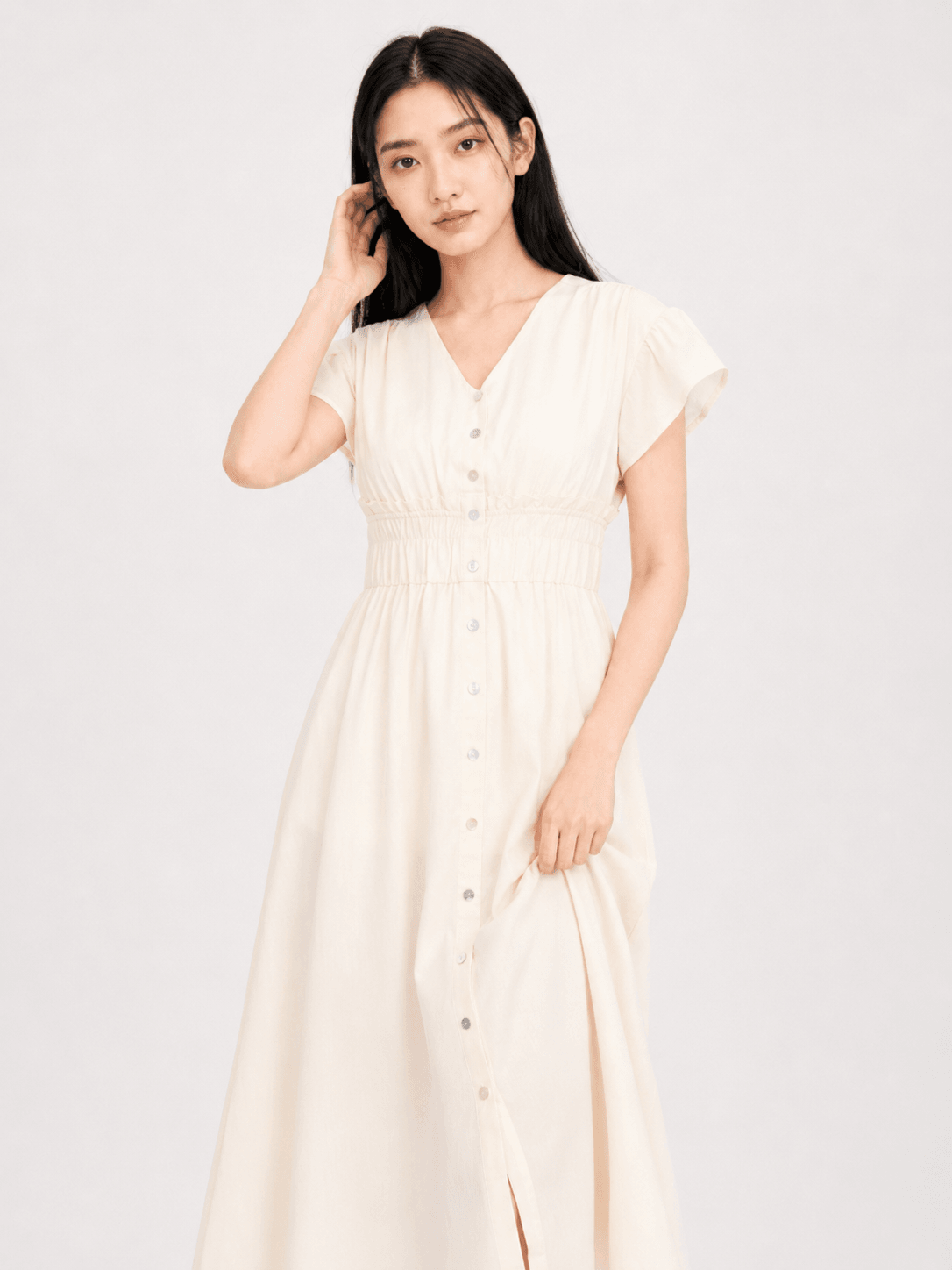 Darcy Flowy Cotton Dress ZBL5023