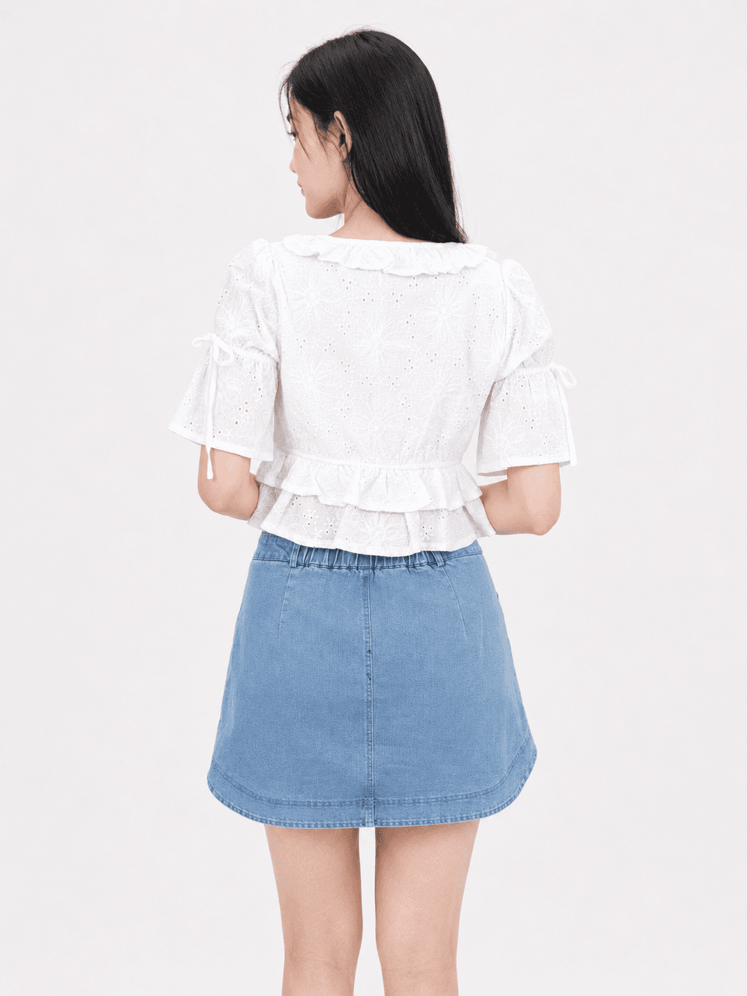 Elodie Tie-Front BlouseZBP5125