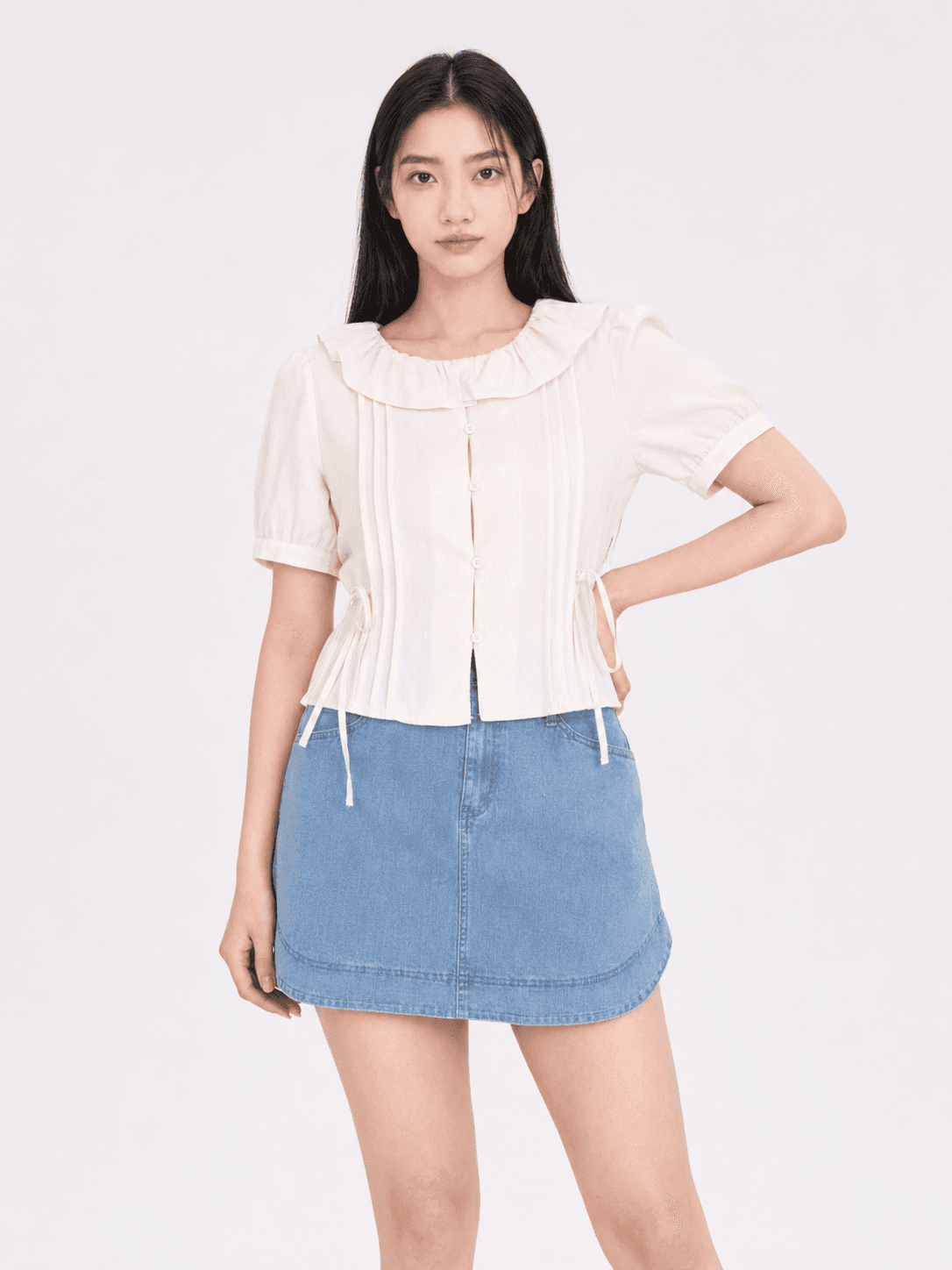 Rhea Frill Collar Blouse ZBP5104