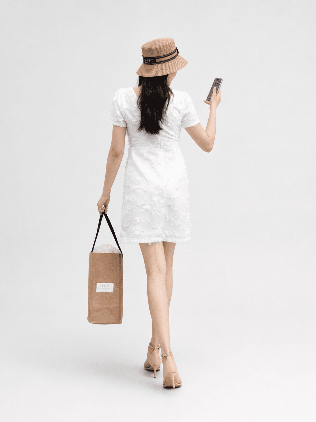 Sienna Feathered Dress ZBL5022