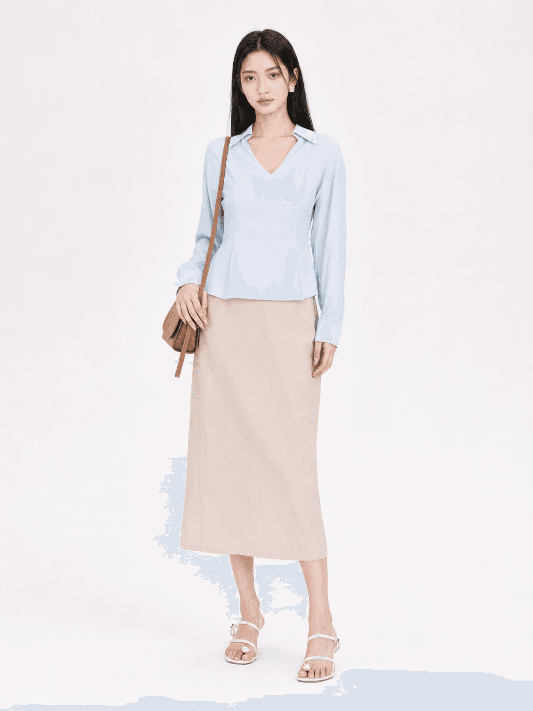 Beatrix V-Line Blouse ZBP5174
