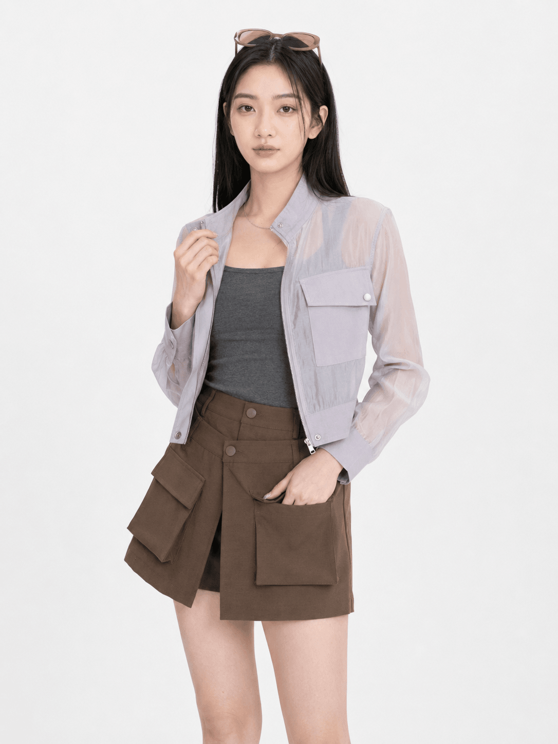 Statement Organza Jacket