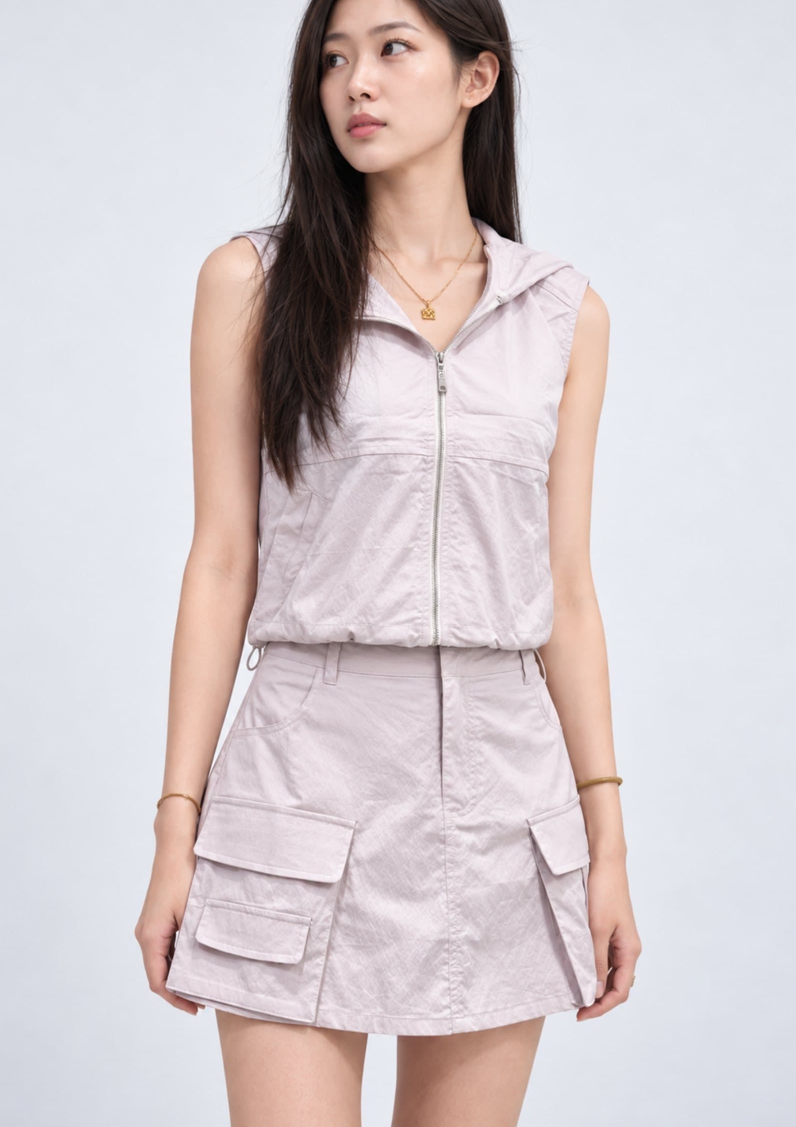 Harper Hooded Zip Vest