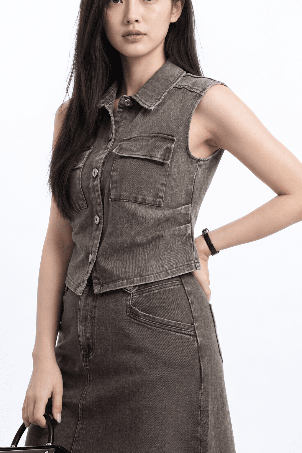 Rowan Washed Twill Utility Vest