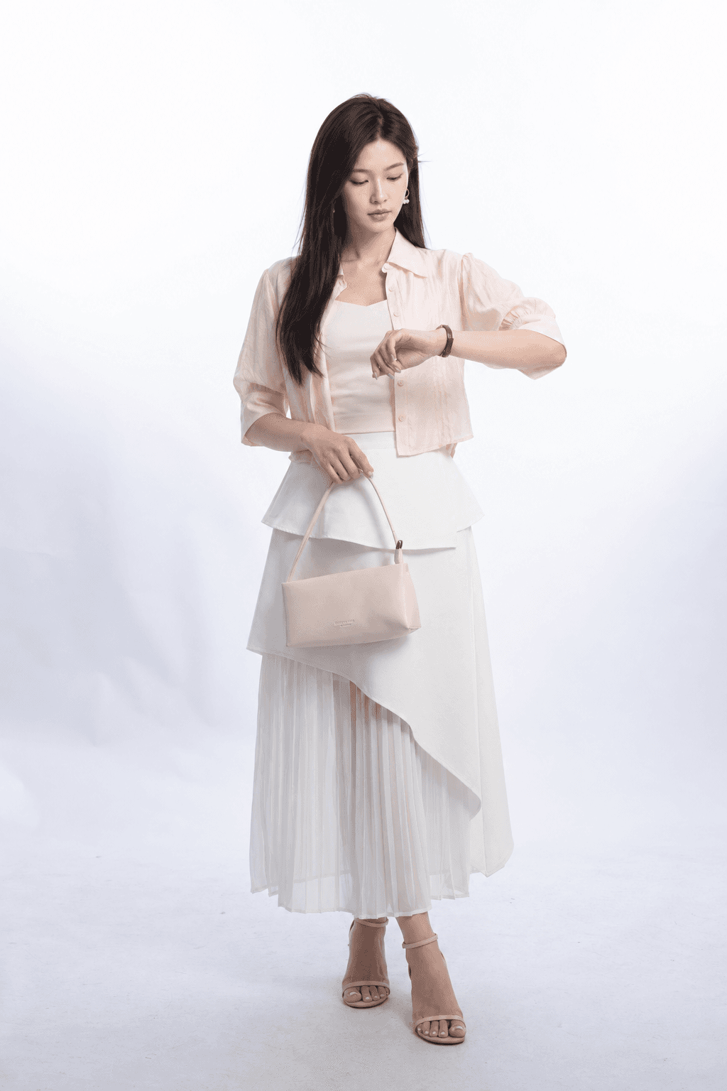 Celeste Textured Organza Blouse