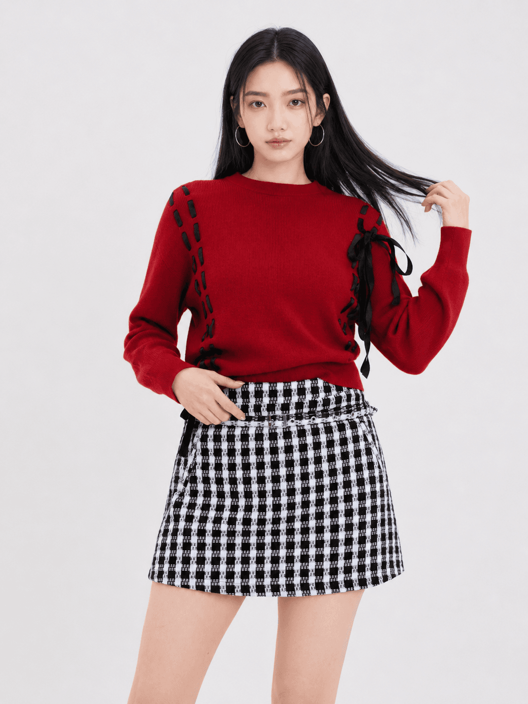 Plaid Skort ZPK5026